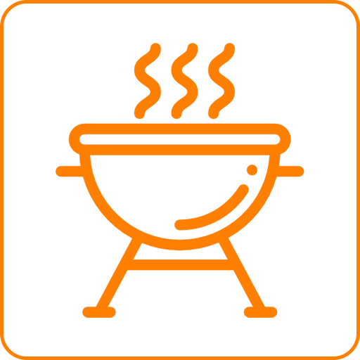 Мангальная зона и беседки